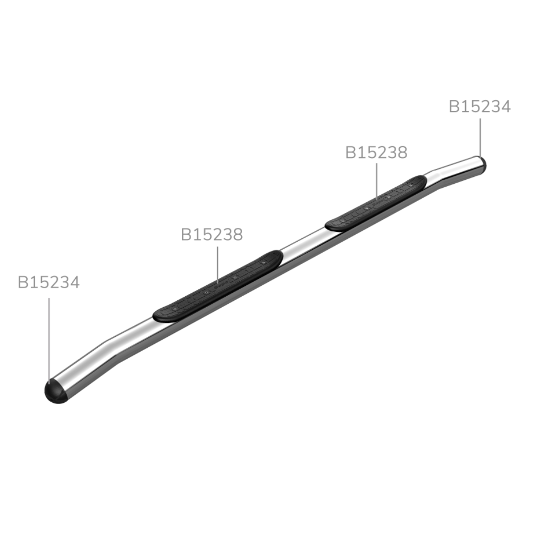 ESTRIBO TORO TUB.PRETO C/FIX 2016 B1249A - Imagem 7